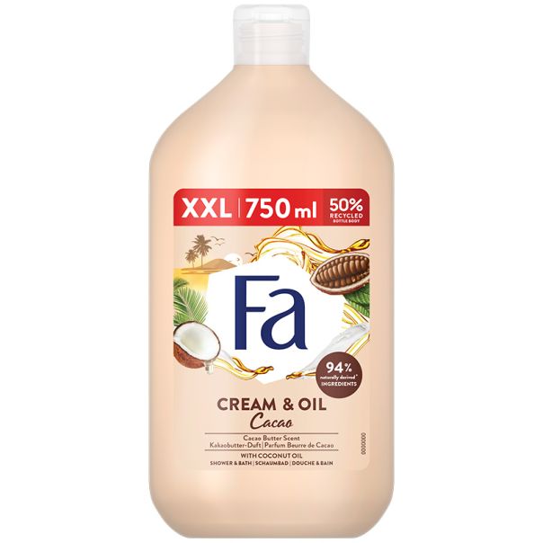 FA Cream & Oil Cacao gel za tuširanje 750ml