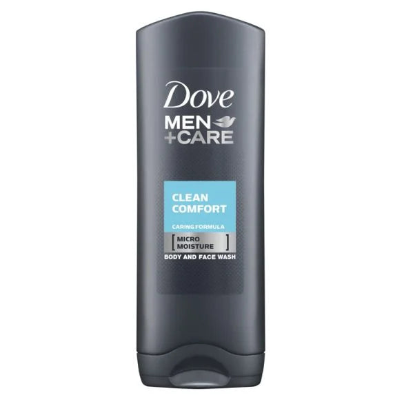 DOVE Clean Comfort muški gel za tuširanje 400 ml