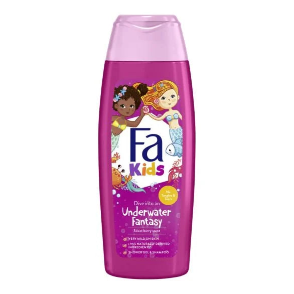 FA Kids Mermaid gel za tuširanje za devojčice 250ml