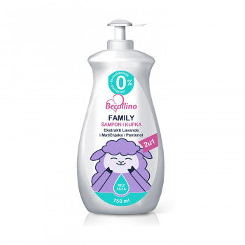 BECOLLINO Family šampon i kupka 2u1 750ml