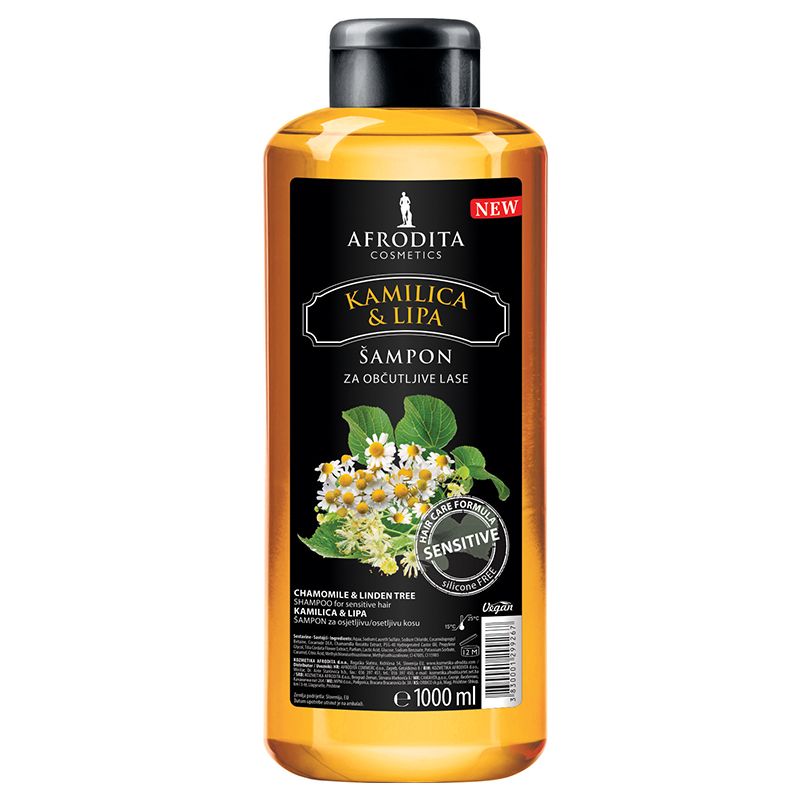 AFRODITA Kamilica&Lipa šampon za kosu 1L