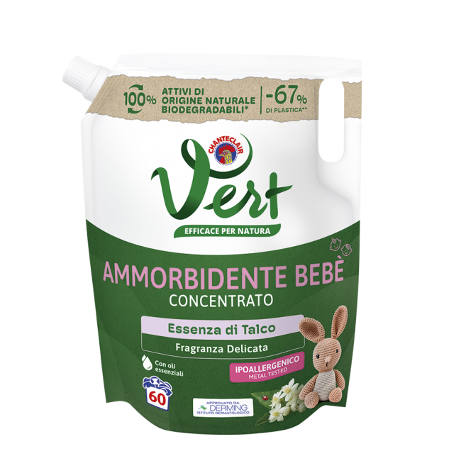 CHANTE CLAIR Vert Baby Talco omekšivač za veš 1200ml