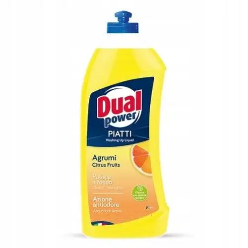 DUAL POWER Piatti Agrumi tečnost za posuđe 1L