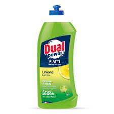 DUAL POWER Piatti Limun tečnost za posuđe 1L