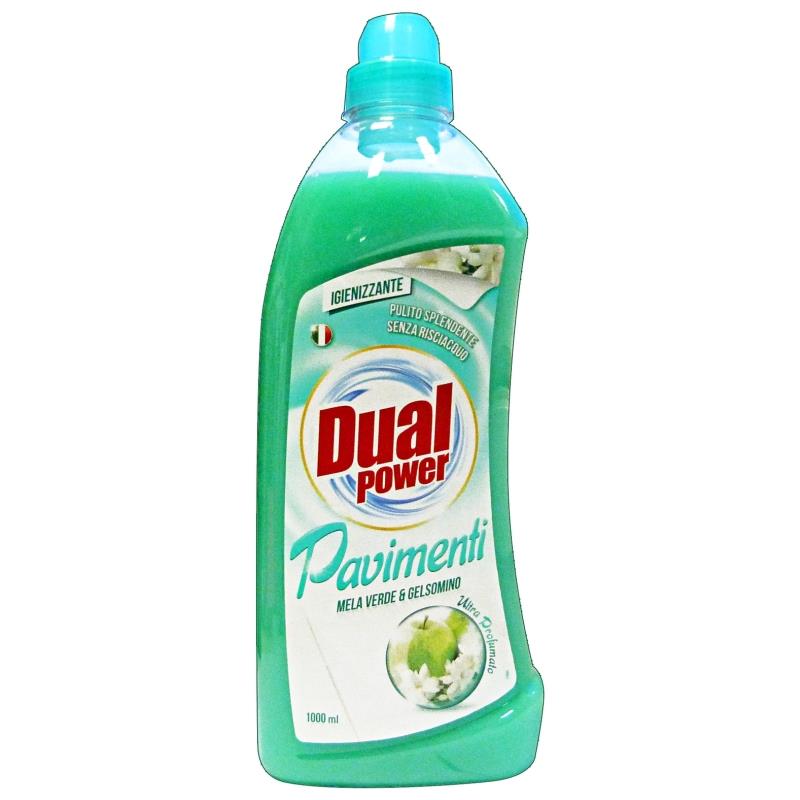 DUAL POWER sredstvo za podove jabuka 1L