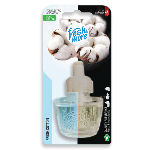FRESH&MORE Fresh Cotton dopuna za električni osveživač 19ml