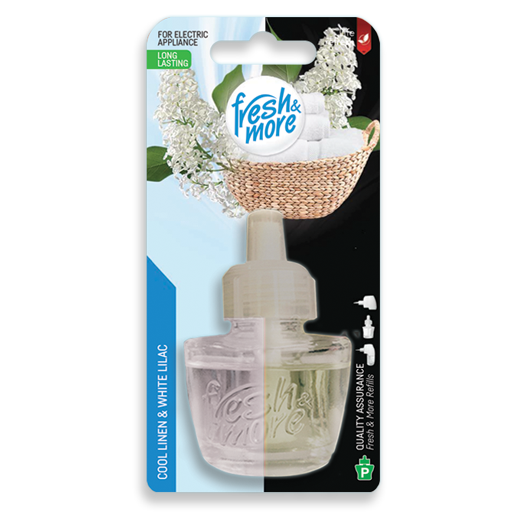 FRESH&MORE Cool Linen & WhiteLilac dopuna za električni osveživač 19ml