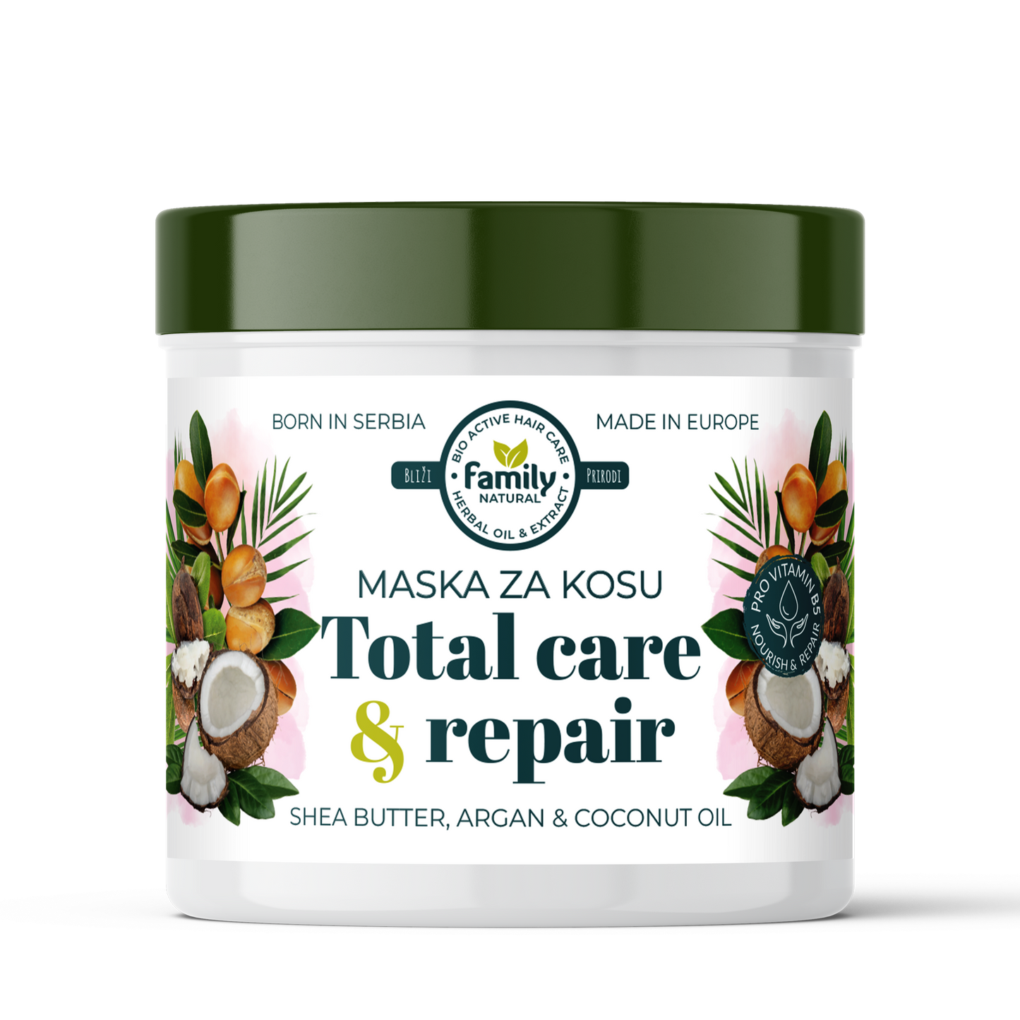 FAMILY Natural Total Care&Repair maska za kosu 500ml