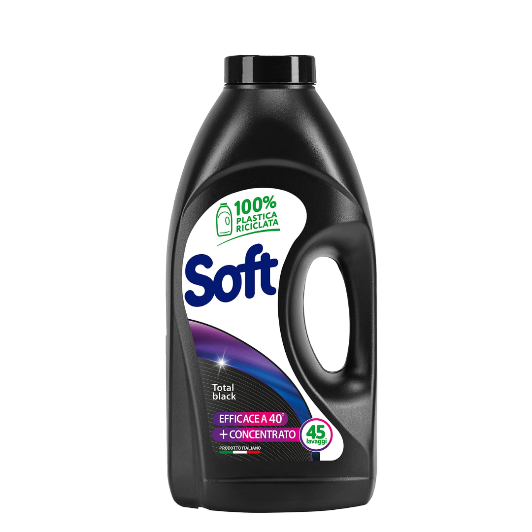 SOFT Total Black tečni deterdžent za crni veš 2250ml