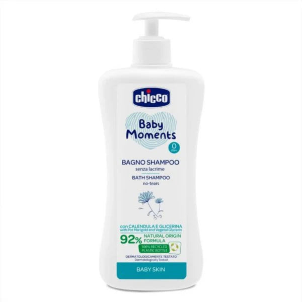 CHICCO Baby Moments kupka i šampon 500ml