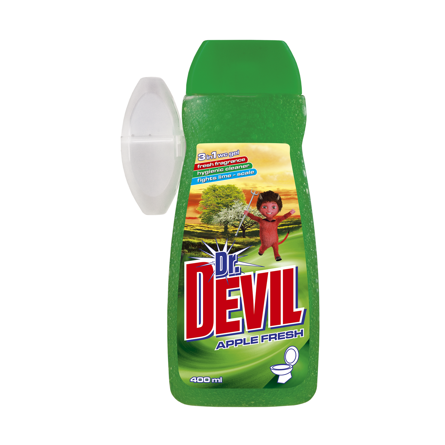 DR. DEVIL 3 in 1 Apple Fresh wc gel 400ml