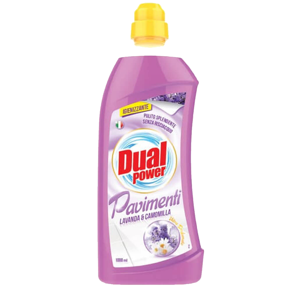 DUAL POWER sredstvo za podove lavanda i kamilica 1L