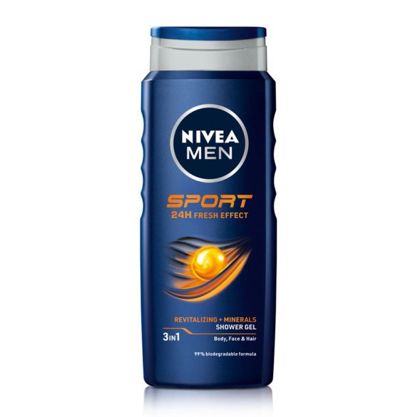 NIVEA MEN Sport muški gel za tuširanje 500ml