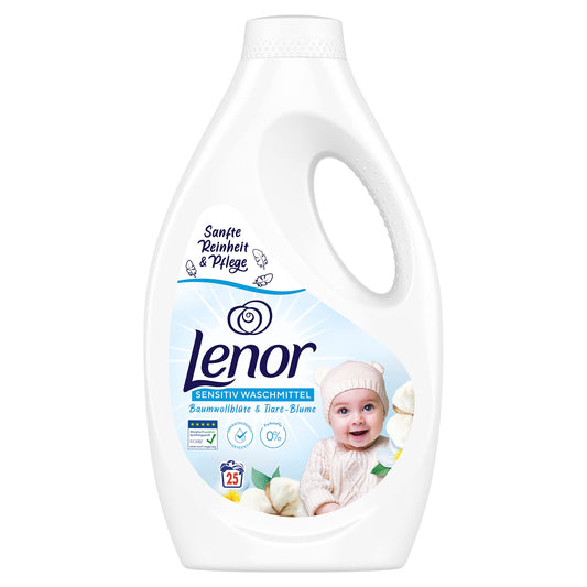 LENOR Sensitive tečni deterdžent za pranje veša 1500ml