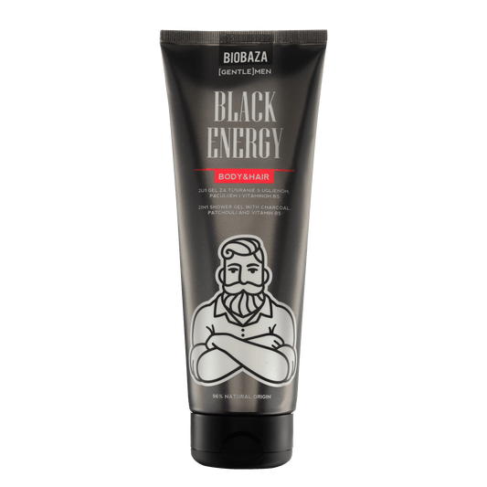 BIOBAZA Black Energy 2u1 gel za tuširanje 220ml