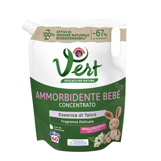 CHANTE CLAIR Vert Baby Talco omekšivač za veš 1200ml