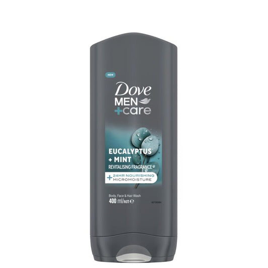 DOVE Eucalyptus+Mint muški gel za tuširanje 400ml