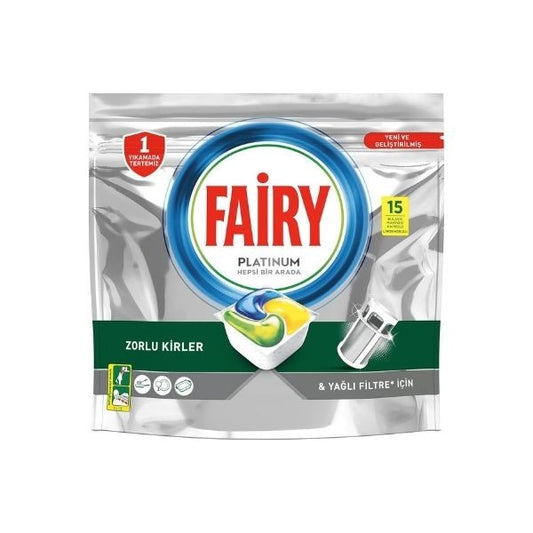 FAIRY Platinum kapsule za mašinsko pranje posuđa 15/1