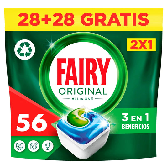 FAIRY Original All in One kapsule za pranje sudova 56/1