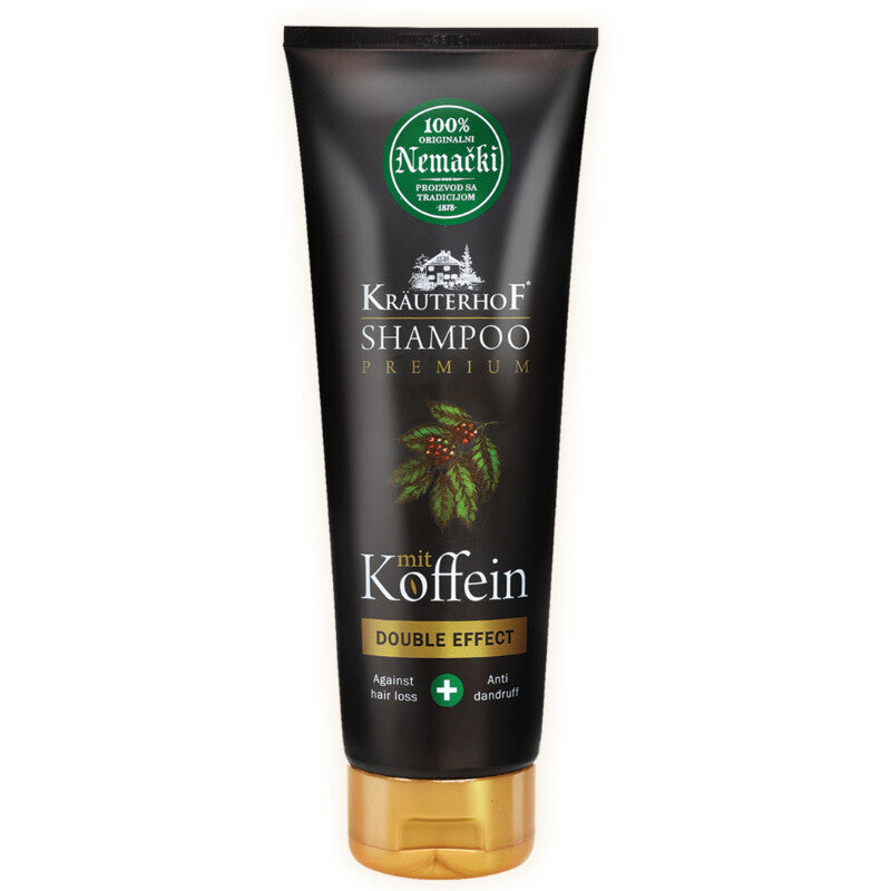 KRAUTERHOF Koffein Double Effect šampon 250ml
