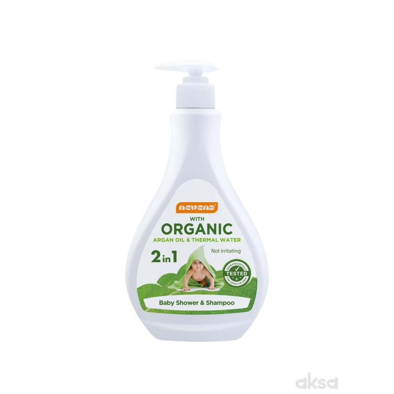 NEVENA Baby Organic kupka 2u1 400ml 