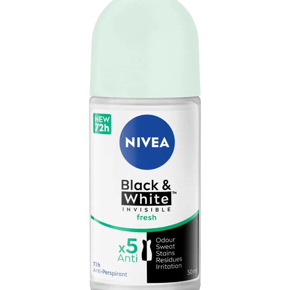 NIVEA Black & White Invisible Fresh roll on 50ml