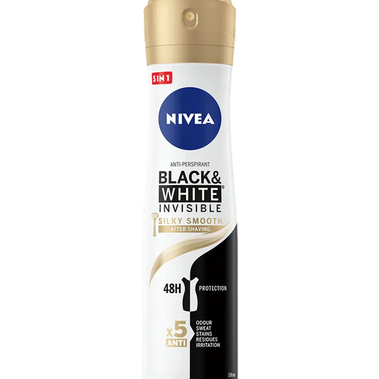 NIVEA Black&White dezodorans u spreju 150ml