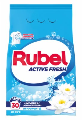 RUBEL Active Fresh prašak za veš 2,25kg