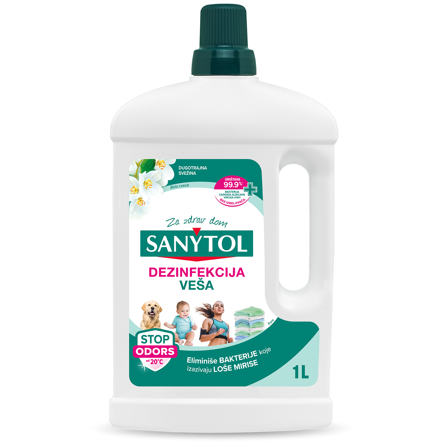 SANYTOL sredstvo za dezinfekciju veša 1L