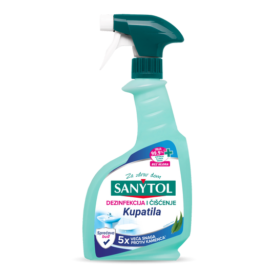 SANYTOL sredstvo za čišćenje i dezinfekciju kupatila 500ml