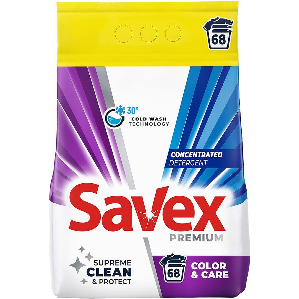 SAVEX Color&Care prašak za veš 5,5kg – Saponando Kućna Hemija