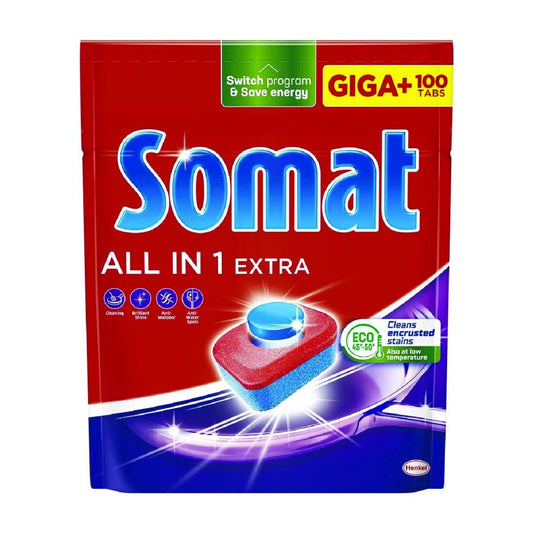 SOMAT All in One tablete za mašinsko pranje posuđa 100/1