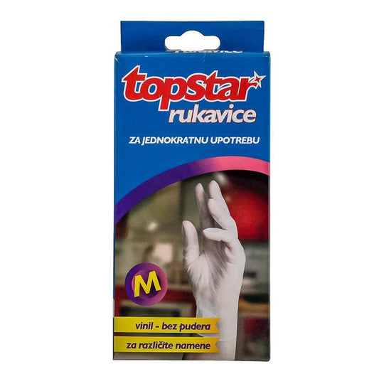 TOP STAR rukavice za jednokratnu upotrebu M 10/1