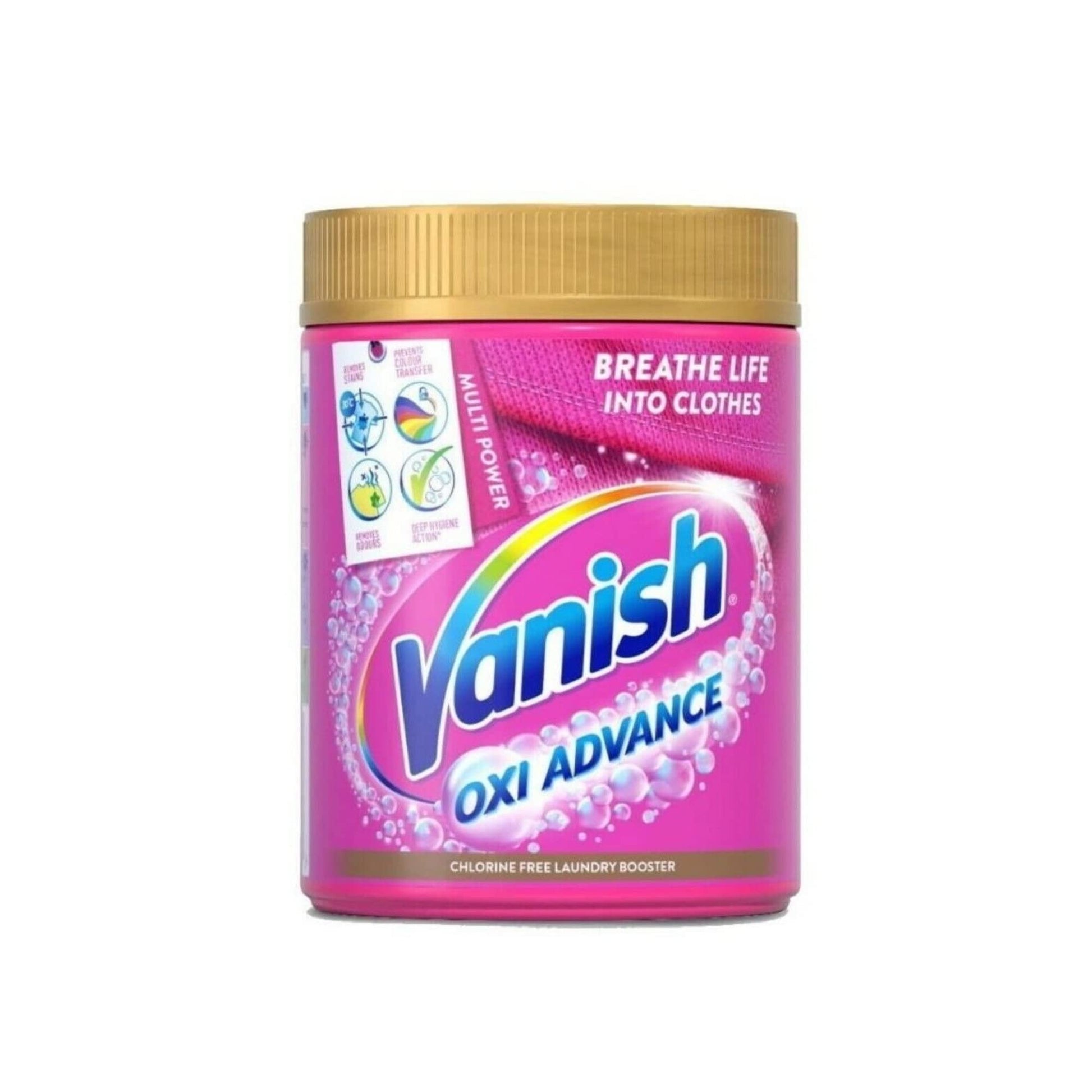 VANISH Oxi Action prašak za uklanjanje fleka 470g