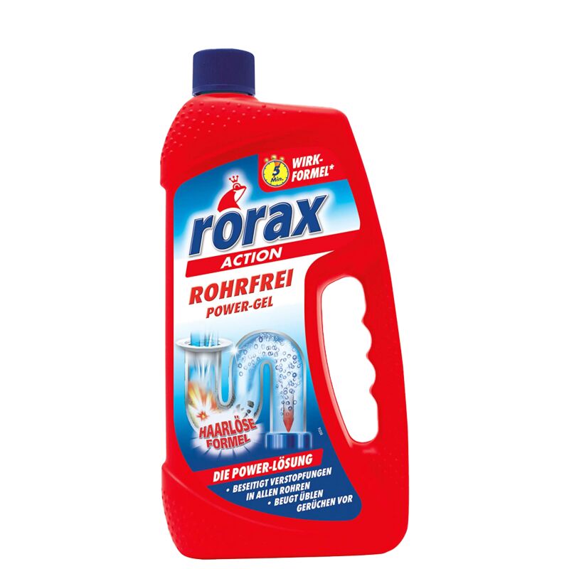 RORAX gel za čišćenje odvoda 1L – Saponando Kućna Hemija