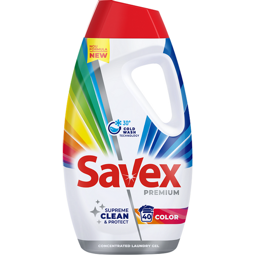SAVEX Premium Color tečni deterdžent za pranje veša 1800ml