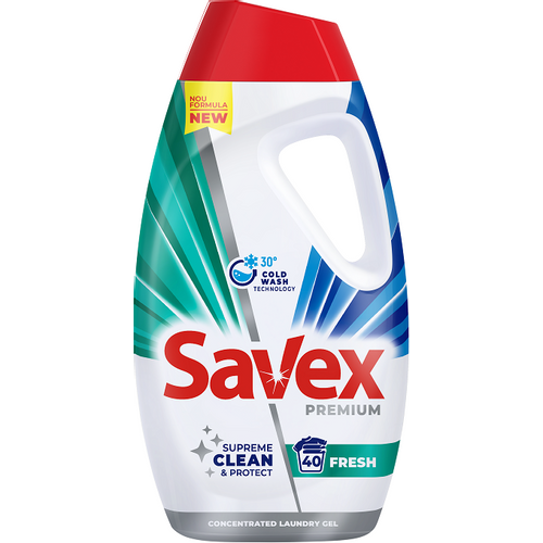 SAVEX Premium Fresh tečni deterdžent za pranje veša 1800ml