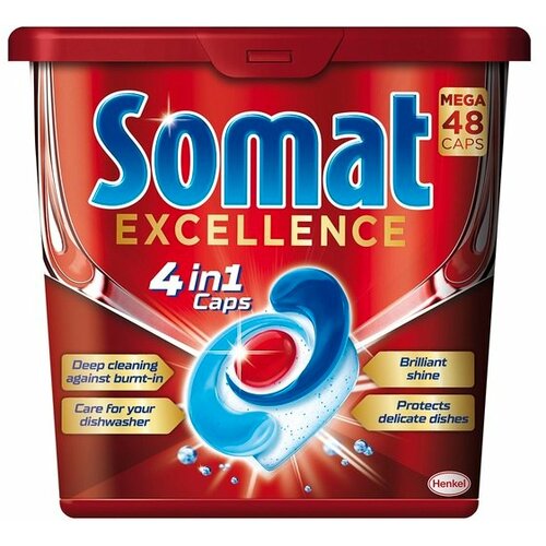 SOMAT EXCELLENCE 4in1 kapsule za mašinu za sudove 48/1