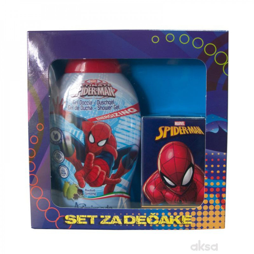 SPIDERMAN set kupka 250ml i parfimisana voda 30ml